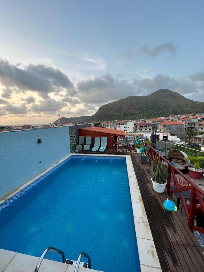 Residencial Santo Amaro Hotell Tarrafal  Eksteriør bilde