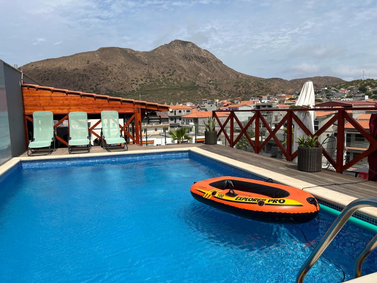 Residencial Santo Amaro Hotell Tarrafal  Eksteriør bilde